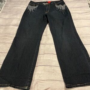 Women’s dark blue jeans V Christina 14